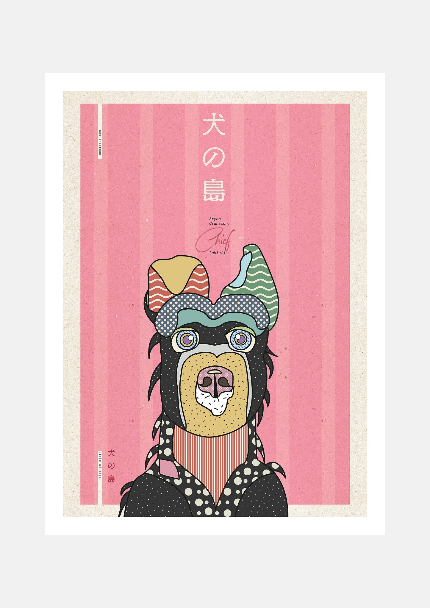 Chief: Isle of Dogs - Dog Portrait.