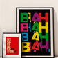 Blah Blah Blah - Typography.