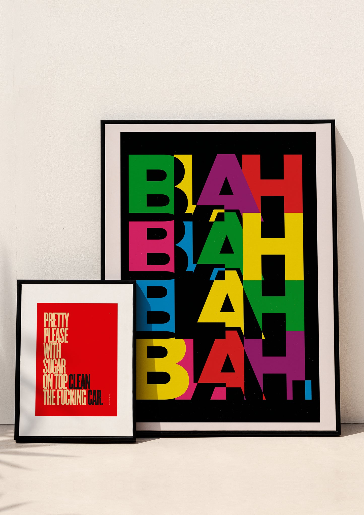 Blah Blah Blah - Typography.