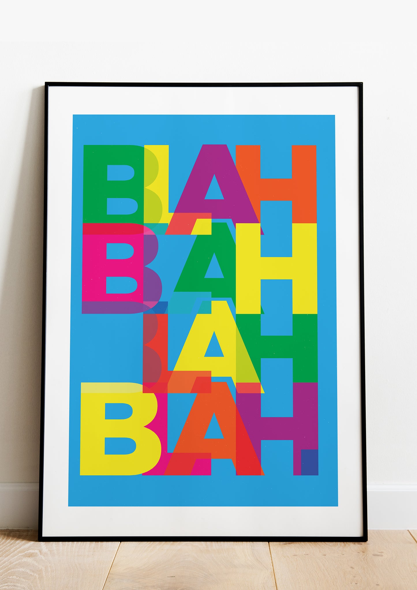 Blah Blah Blah - Typography.