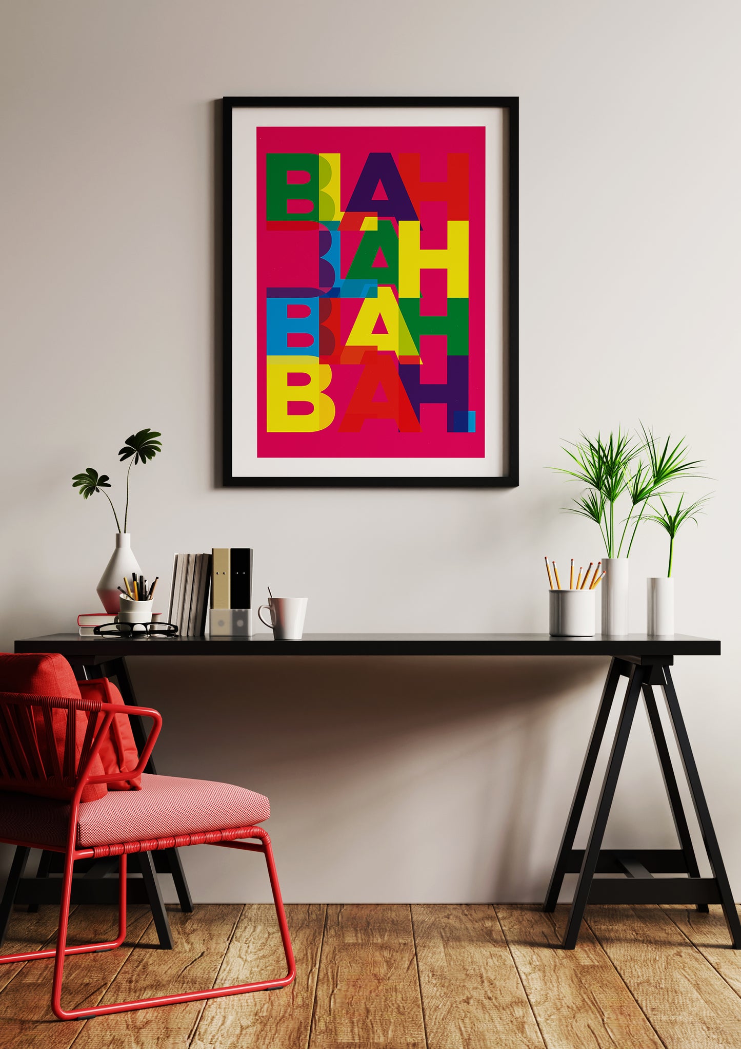 Blah Blah Blah - Typography.