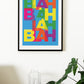 Blah Blah Blah - Typography.