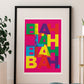 Blah Blah Blah - Typography.