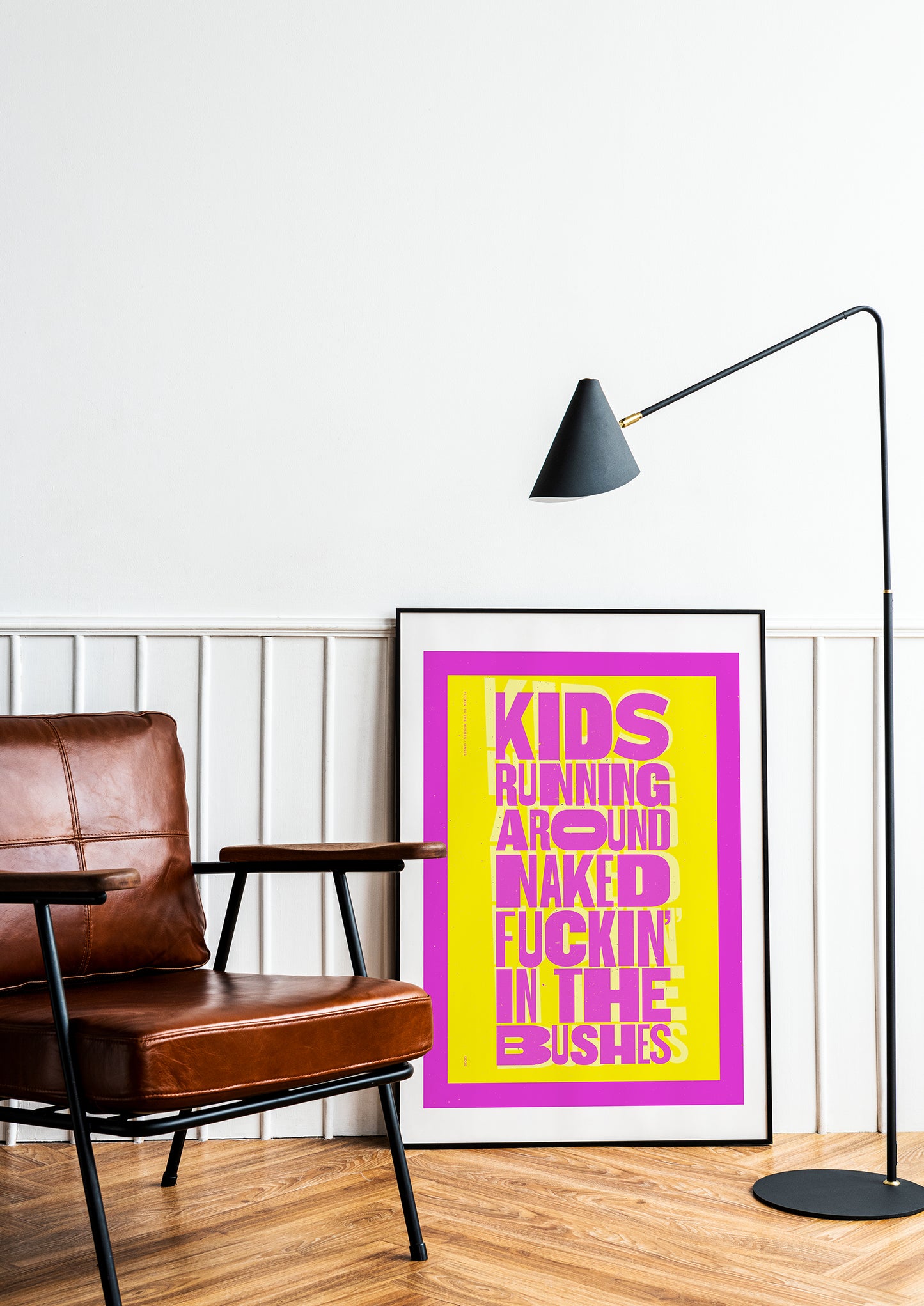 Oasis: Fuckin' In The Bushes - Lyrics Prints.