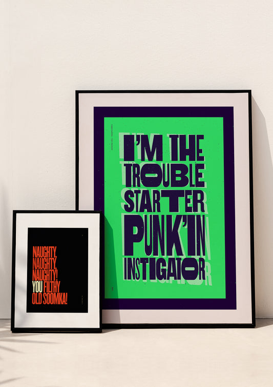 The Prodigy: Firestarter 02 - Lyrics Prints.